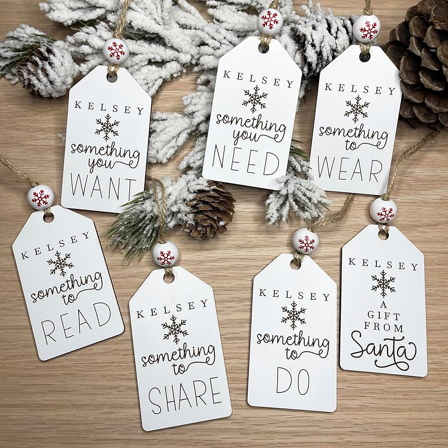 amazon-com-personalized-engraved-mdf-christmas-gift-rule-tags-full-set-of-6-unique-holiday-decor-customized-gift-idea-home-kitchen for Free Customizable Christmas Gift Tags Printable Amazon.com: Personalized Engraved MDF Christmas Gift Rule Tags | Full Set of 6 | Unique Holiday Decor | Customized Gift Idea : Home & Kitchen for Free Customizable Christmas Gift Tags Printable