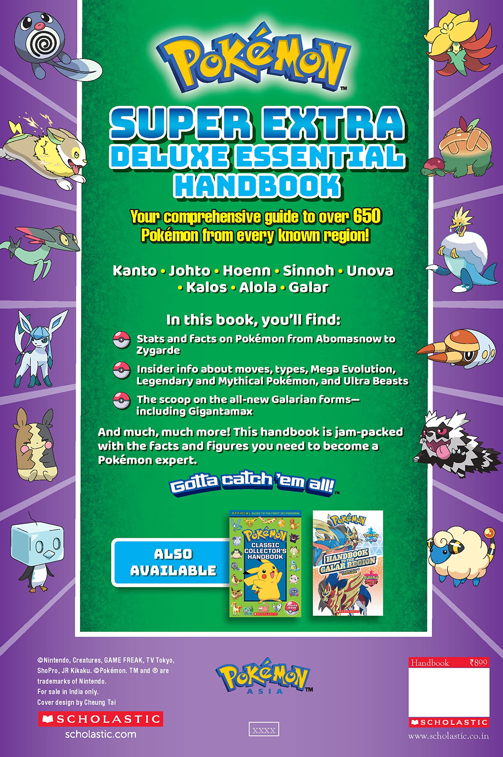 POKEMON SUPER EXTRA DELUXE ESSENTIAL HANDBOOK (2021 EDITION), Scholastic 1