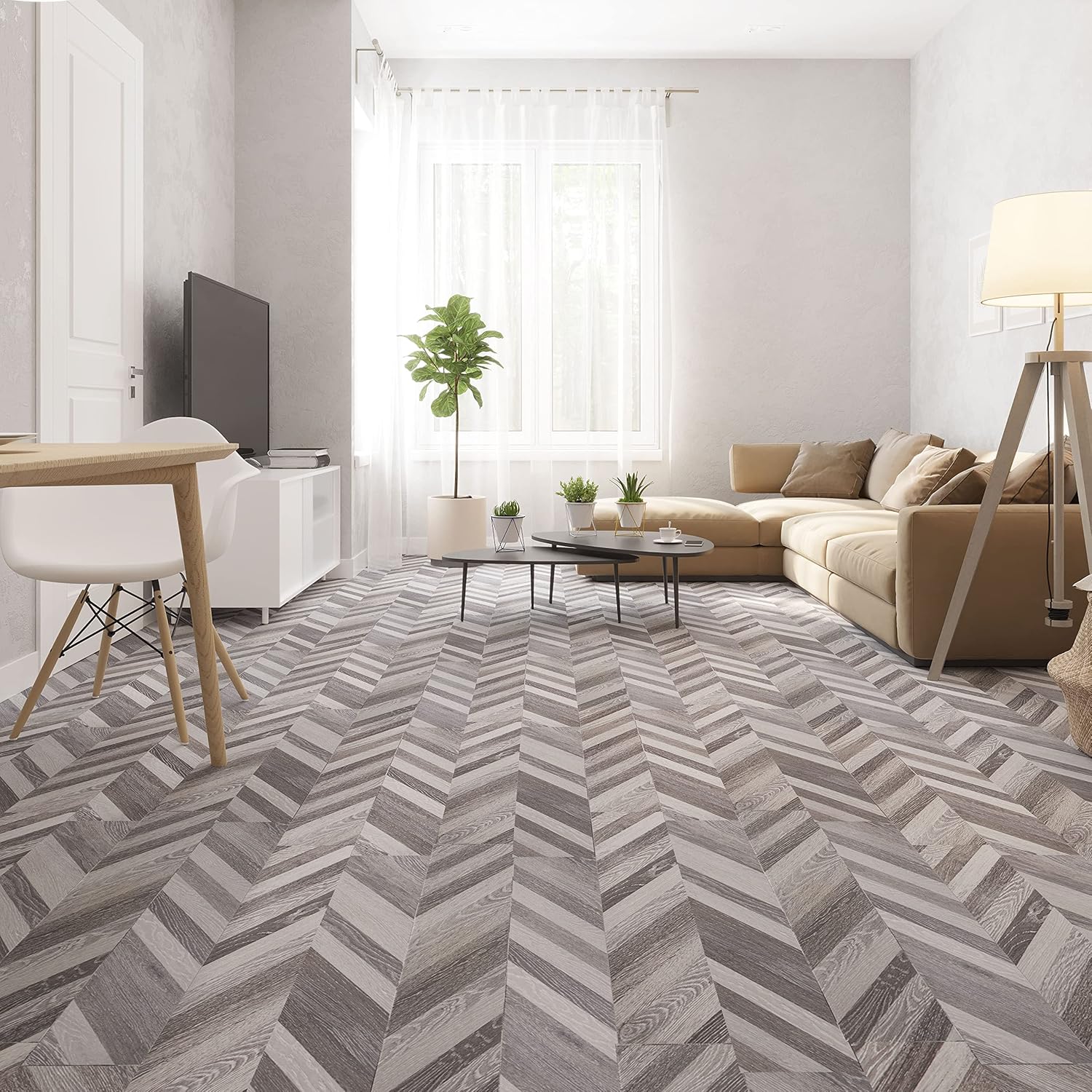 Buy LUCiDA SURFACES Luxury Vinyl Floor Tiles Peel & Stick Adhesive