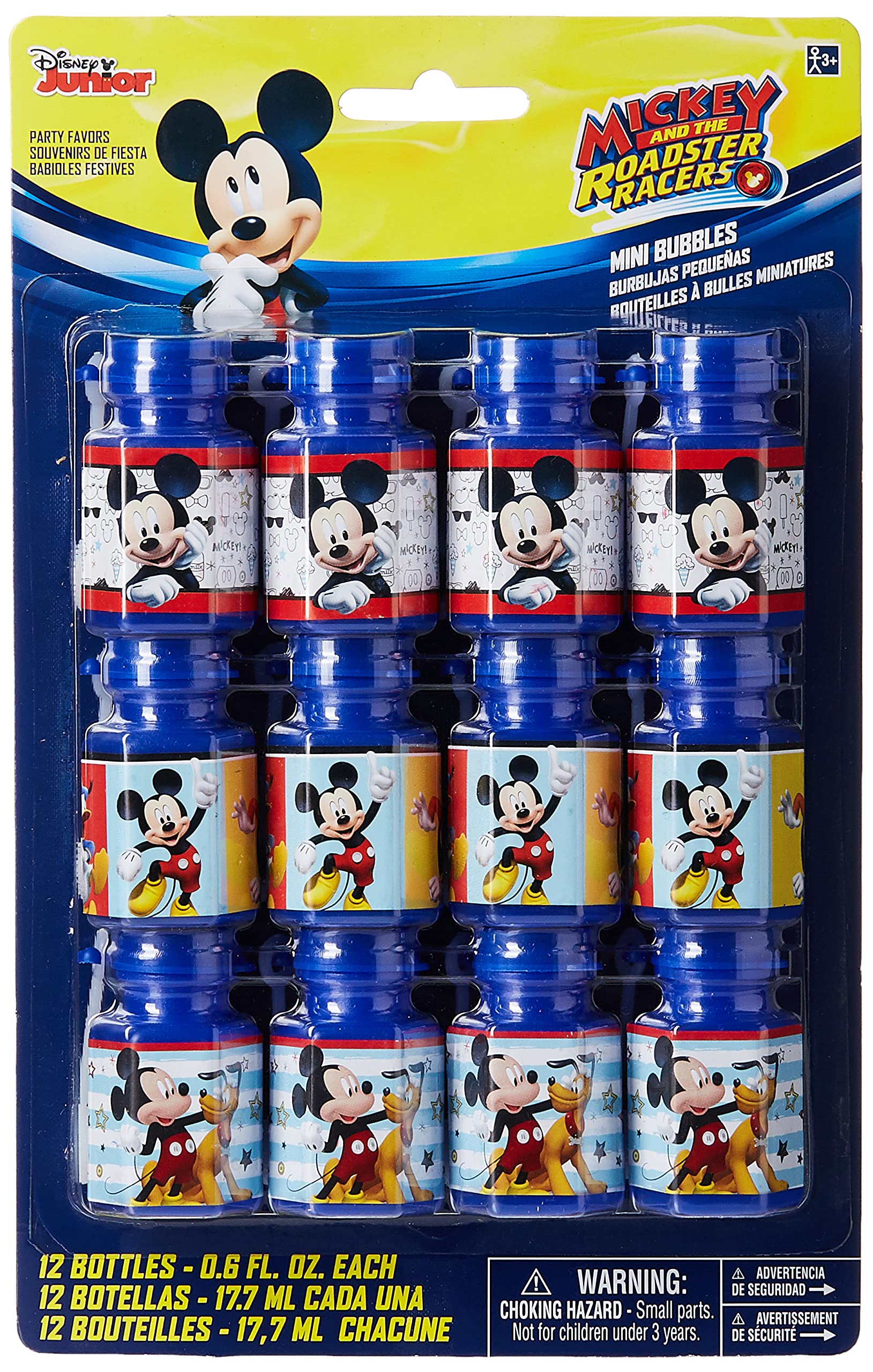 Mickey On The Go Mini Bub 12ct
