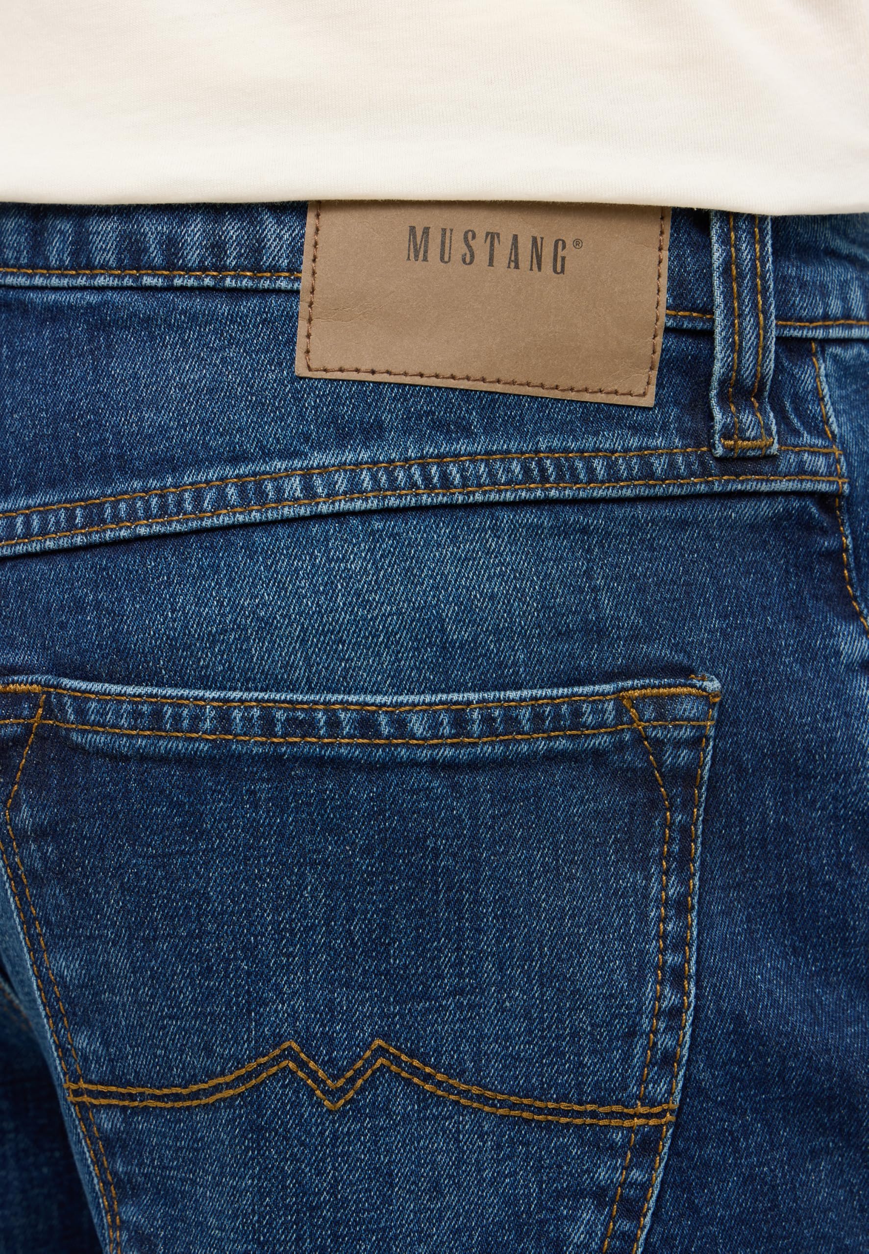 MUSTANG Jeans Herren Stretch Big Sur Regular | Blau Schwarz 30 31 32 33 34 36 38 40 42 44