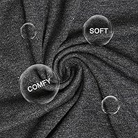 Vista 5 de AMPOSH - Pantalones de maternidad para mujer, elásticos, holgados, cómodos, para descansar, con bolsillos, pantalones deportivos