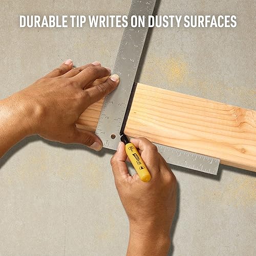 Miniatura 4 de AVERY Marks A Lot UltraDuty - Marcadores permanentes con punta de cincel, tinta resistente al agua, para lugares de trabajo y entornos difíciles, 12