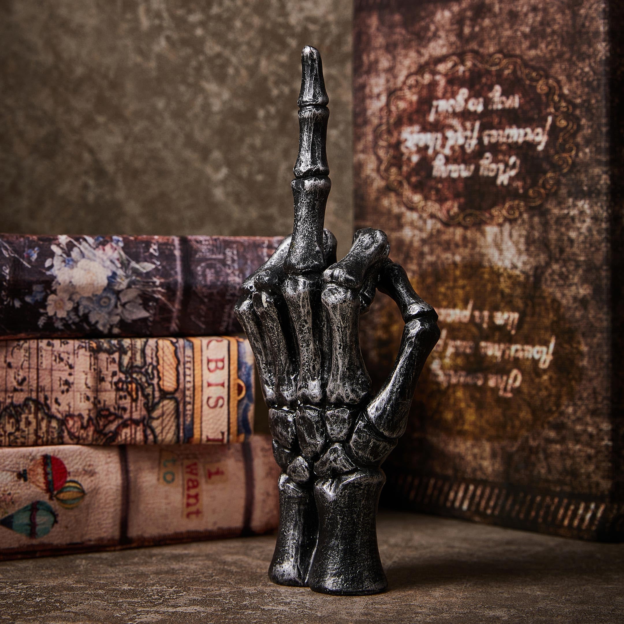 Amazon.co.jp: MicDecor Balck & Silver Decor ASL ハンドサイン