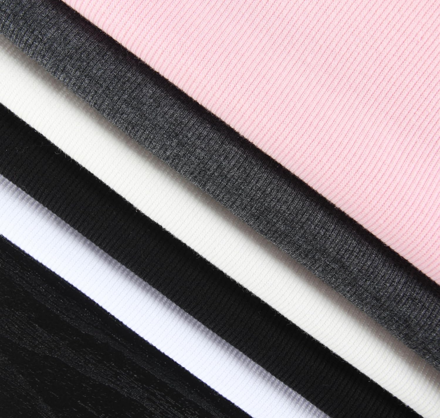 Artfish Women Long Sleeve Turtleneck Crop Tops Neon Ribbed Half Tight Cropped Sweaters Pullovers - Image 6