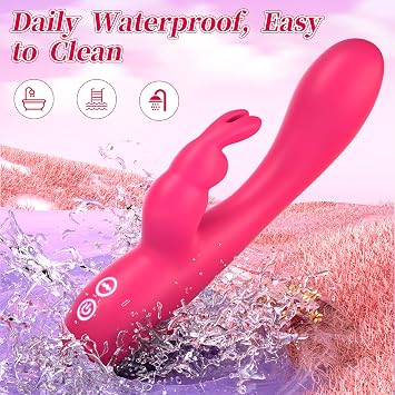 2025 Upgraded Version Realistic Adult for Women Today Silent with Strong Suction Cup for Hands Free Play for Women Pleasure NIX60 Base B4376T (Pink)