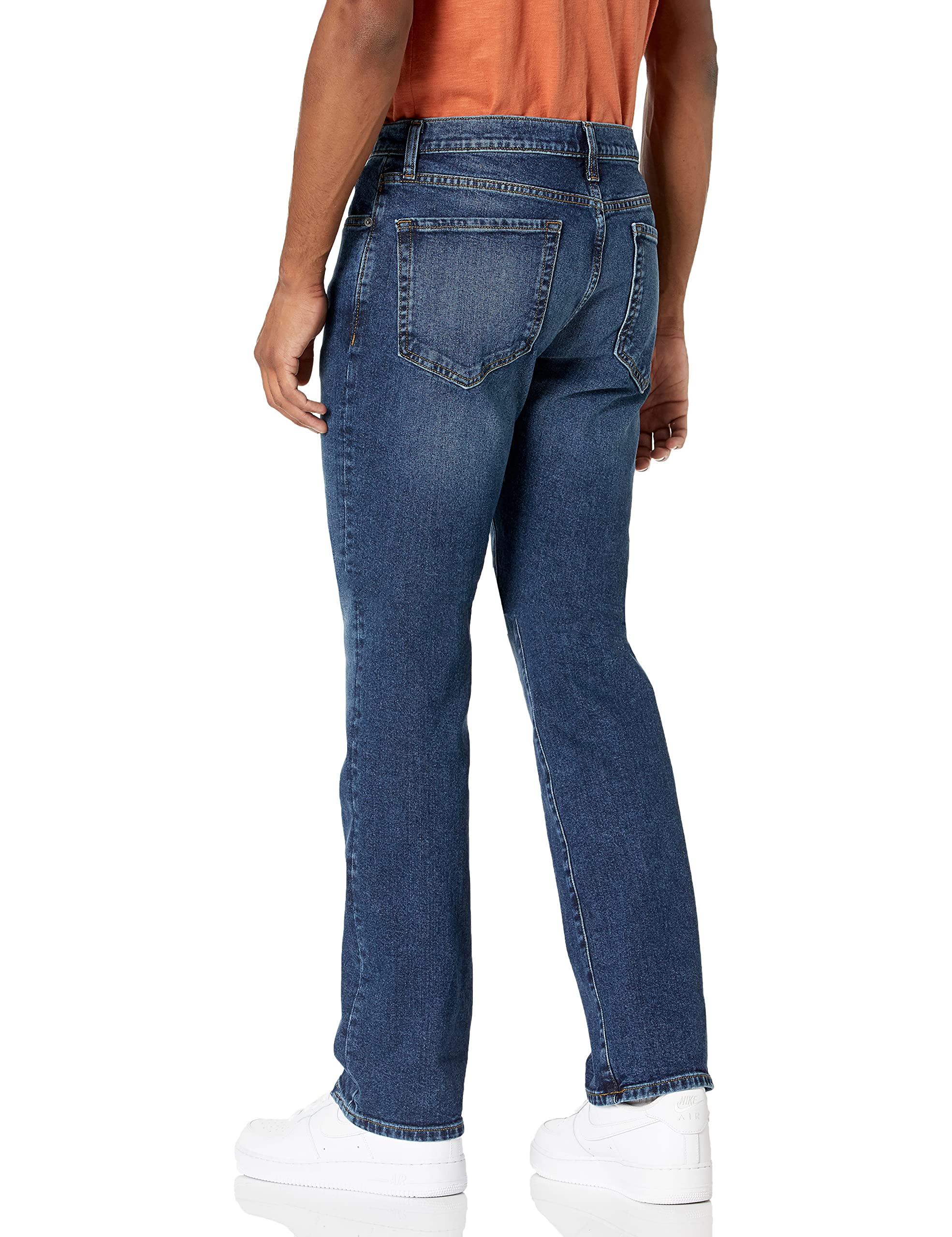 Amazon Essentials Jeans Slim Fit Elasticizzati, Bootcut - colori fuori produzione Uomo