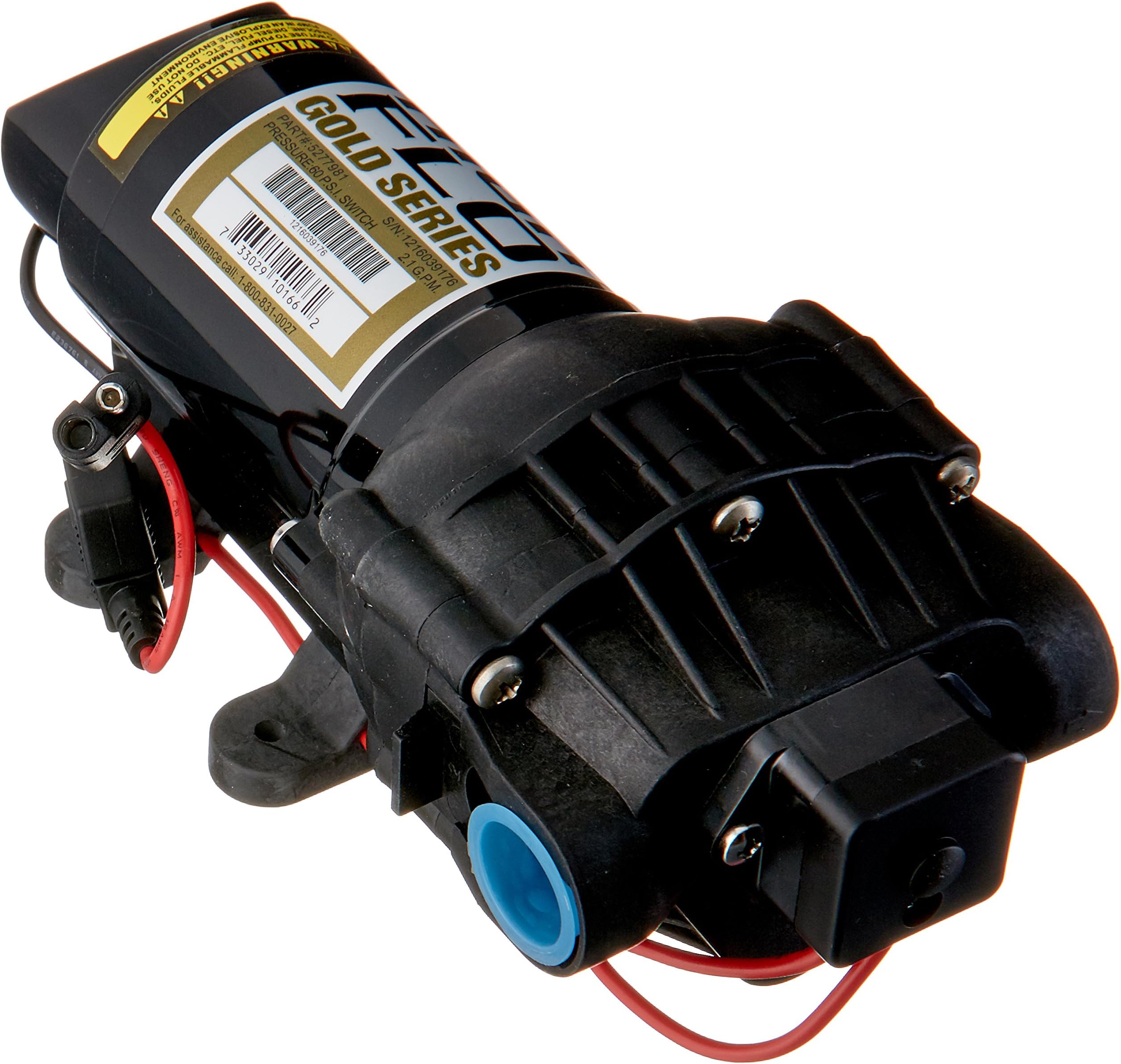 5275087 Replacement Pump; 2.1Gpm,12V, 60Psi; Replacement Pump for Spot Sprayers, Liquid Fertilizer Units, Planter and Back Up Water System