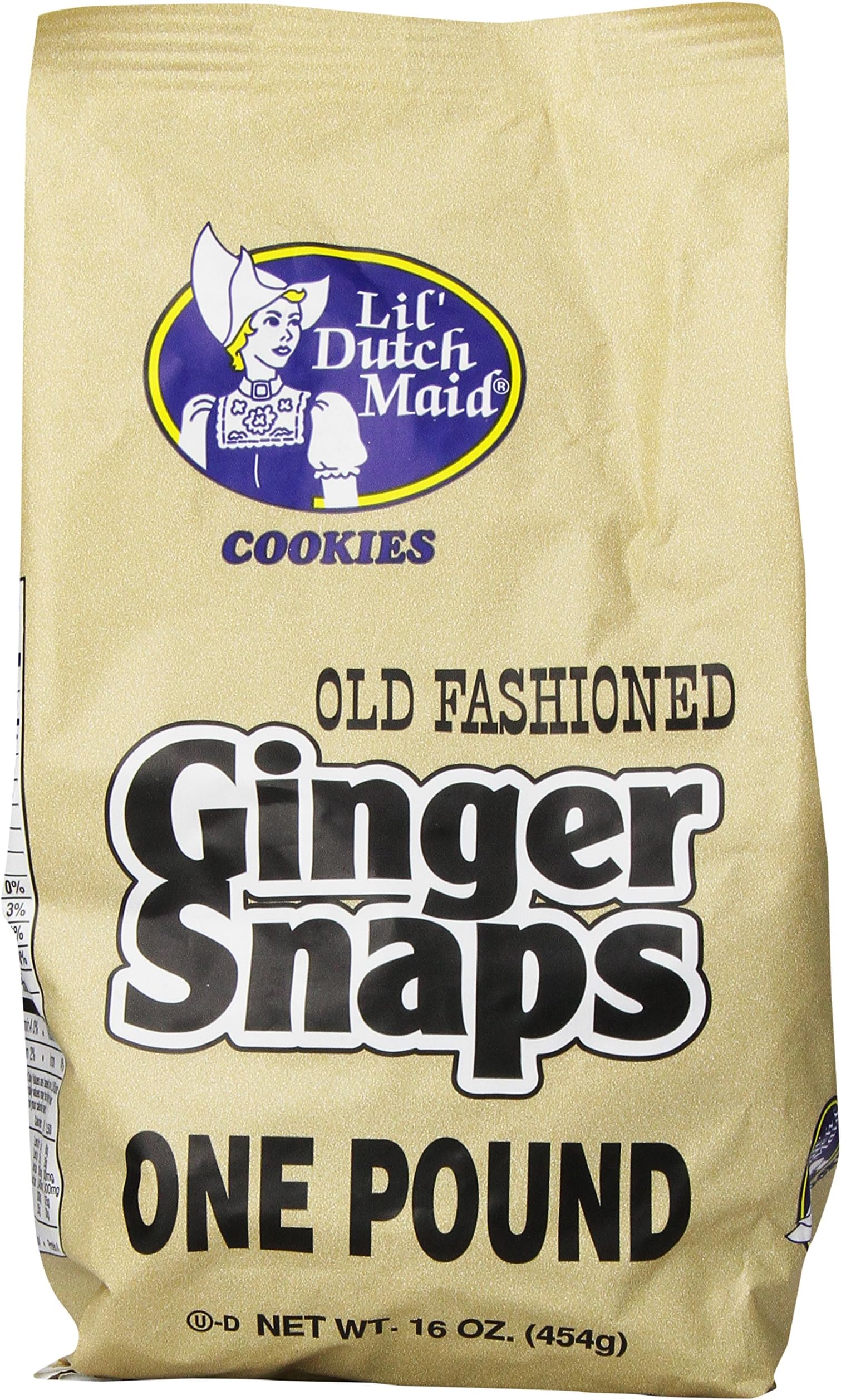Little Dutch Maid Ginger Snaps, 16 Ounce