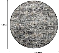 Vista 141 de Loloi Jean Stoffer Katherine Collection KES-02 Ocean/Coral 2'-7'' x 10'-0'', .25" Pile Height, Runner Rug