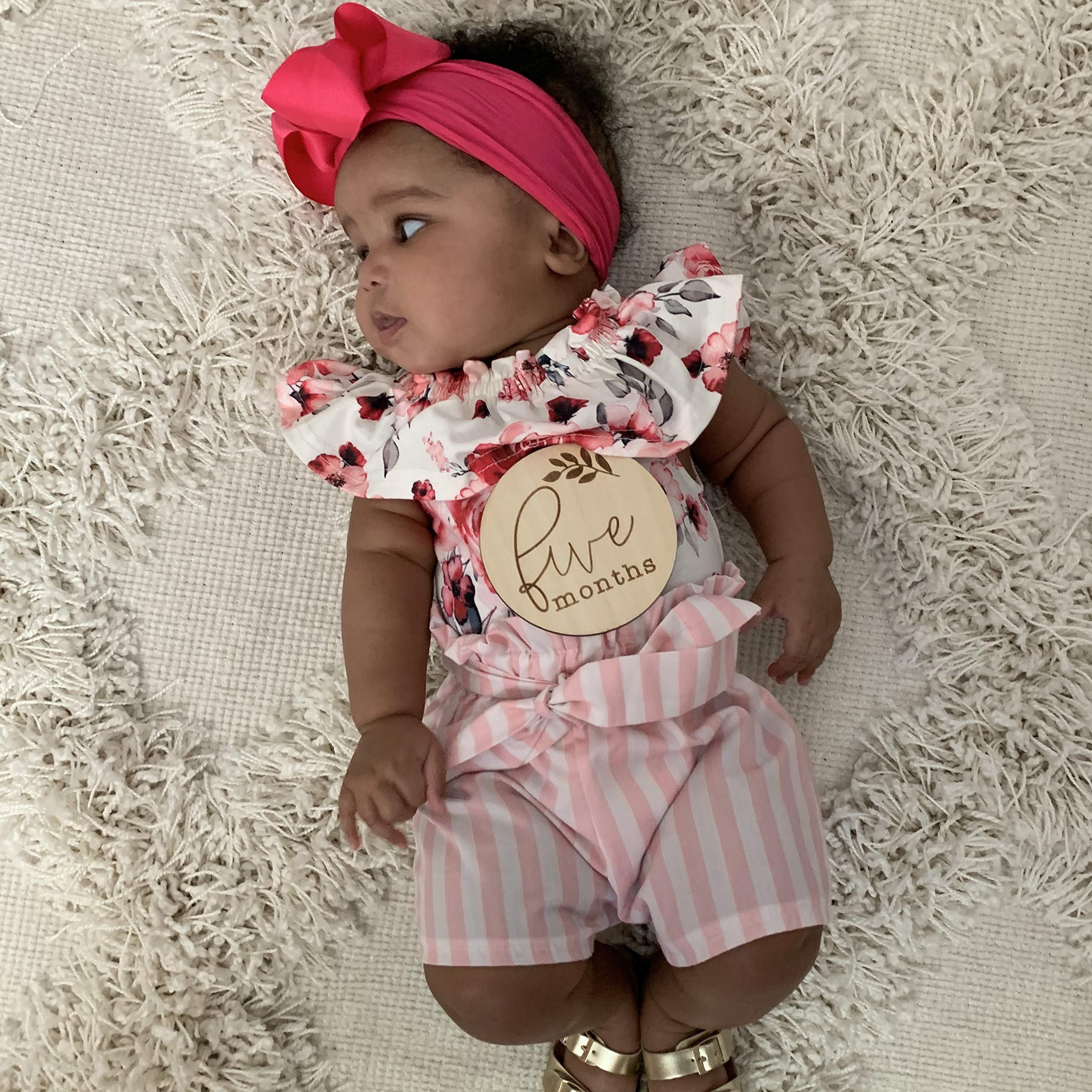 Accessoires photo pour nouveau-né Panneau d'annonce de naissance de