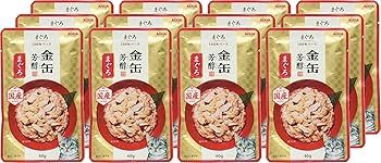 Amazon.co.jp: 金缶 芳醇パウチ まぐろ 60g×12個入り : ペット用品