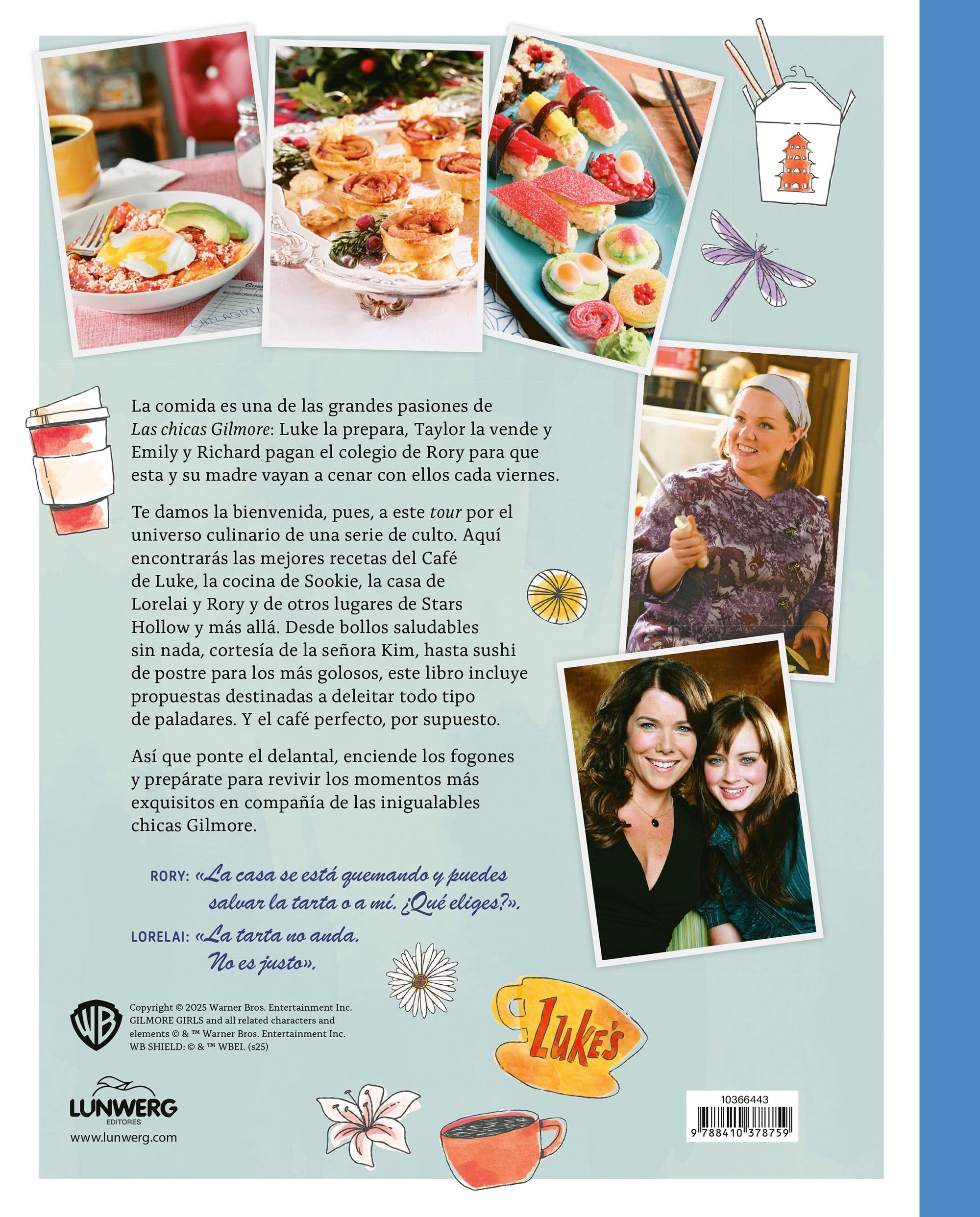 Las chicas Gilmore. El libro de cocina oficial (Gastronomía)