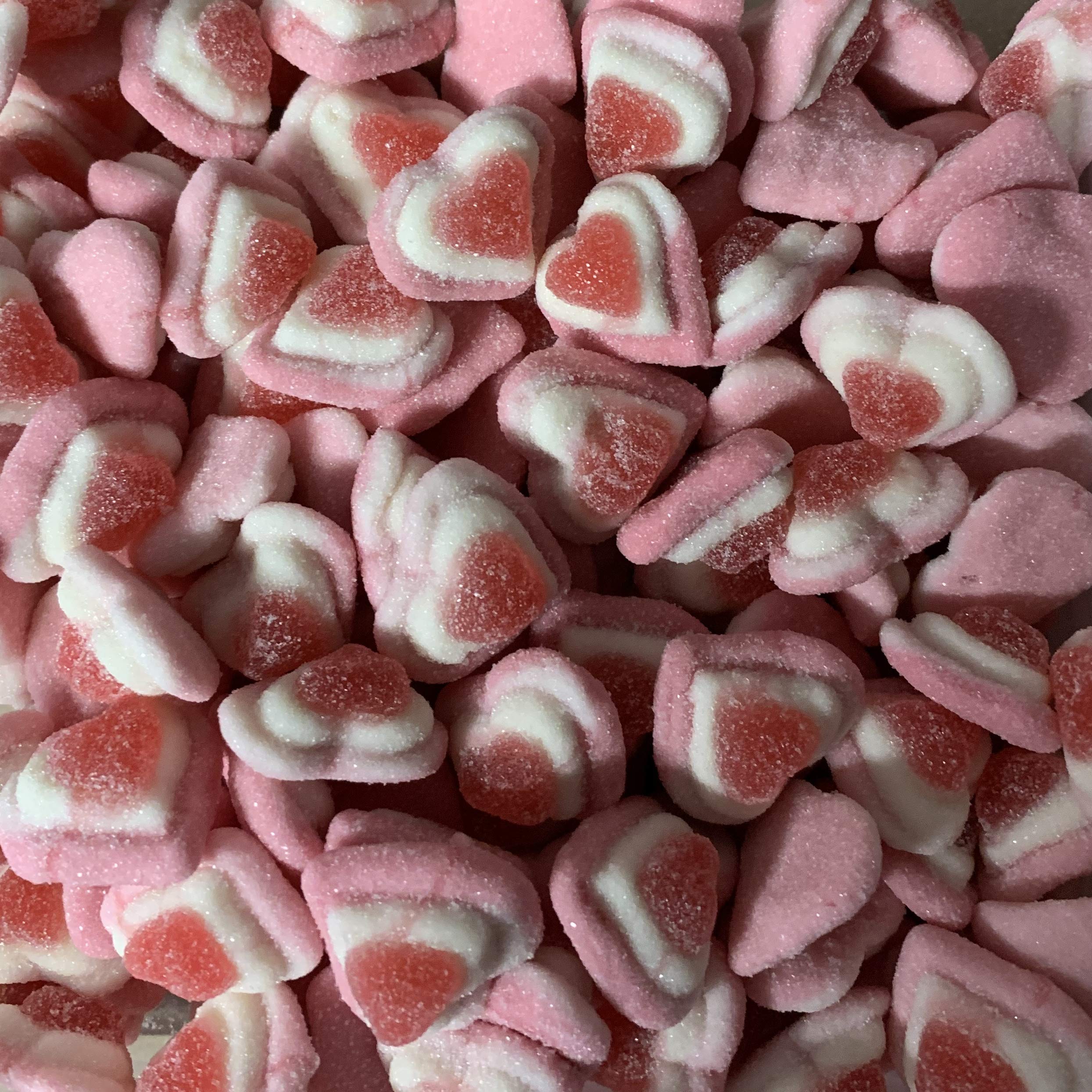 Triple Hearts 500g Share Bag by The Gourmet Sweet Company