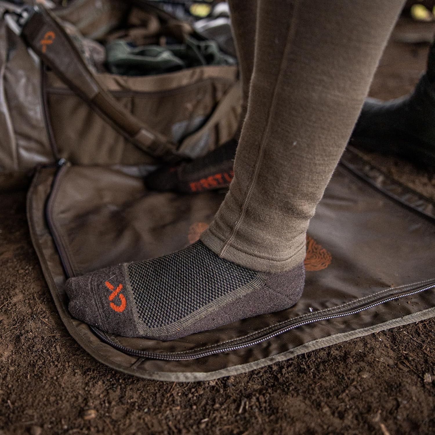 First Lite Men's Furnace Long John - Heavyweight Merino Wool Base Layer Bottoms, Cold Weather Men’s Thermal Pants - Image 3