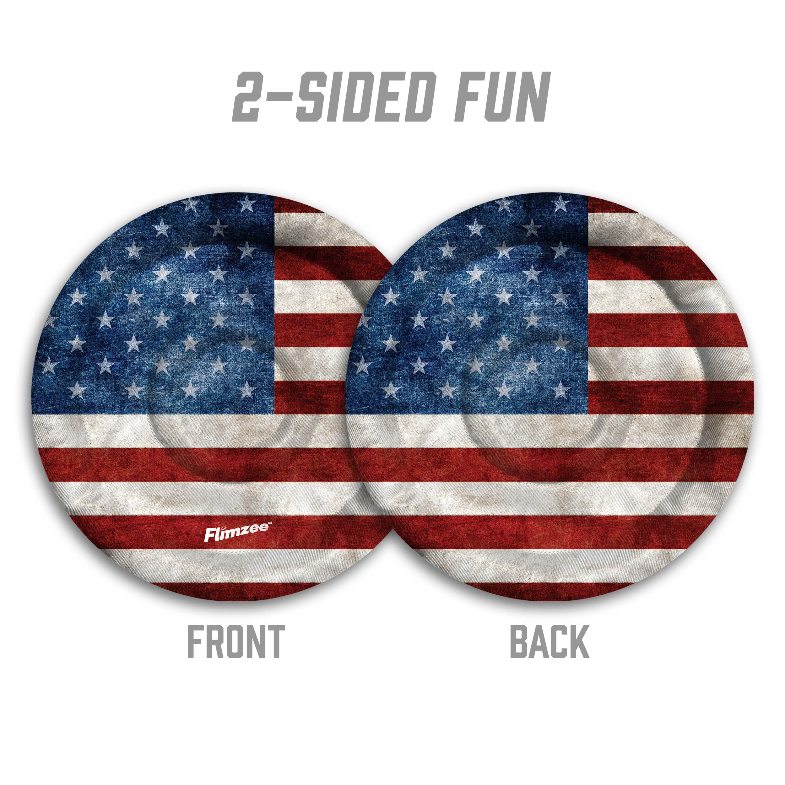 YouTheFan Stars & Stripes Flimzee Bean-Bag Flying Disc