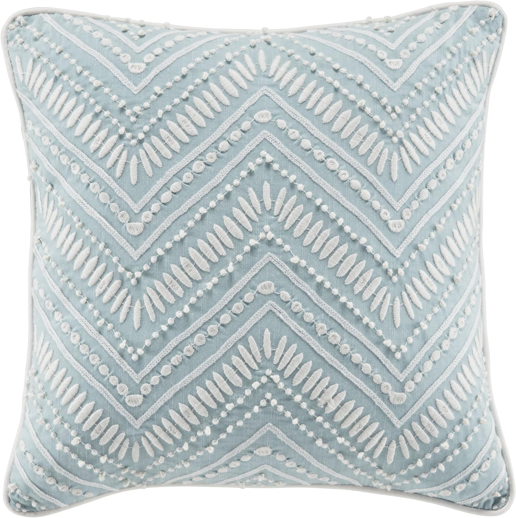 Croscill Willa Decorative Pillow, Soft Aqua