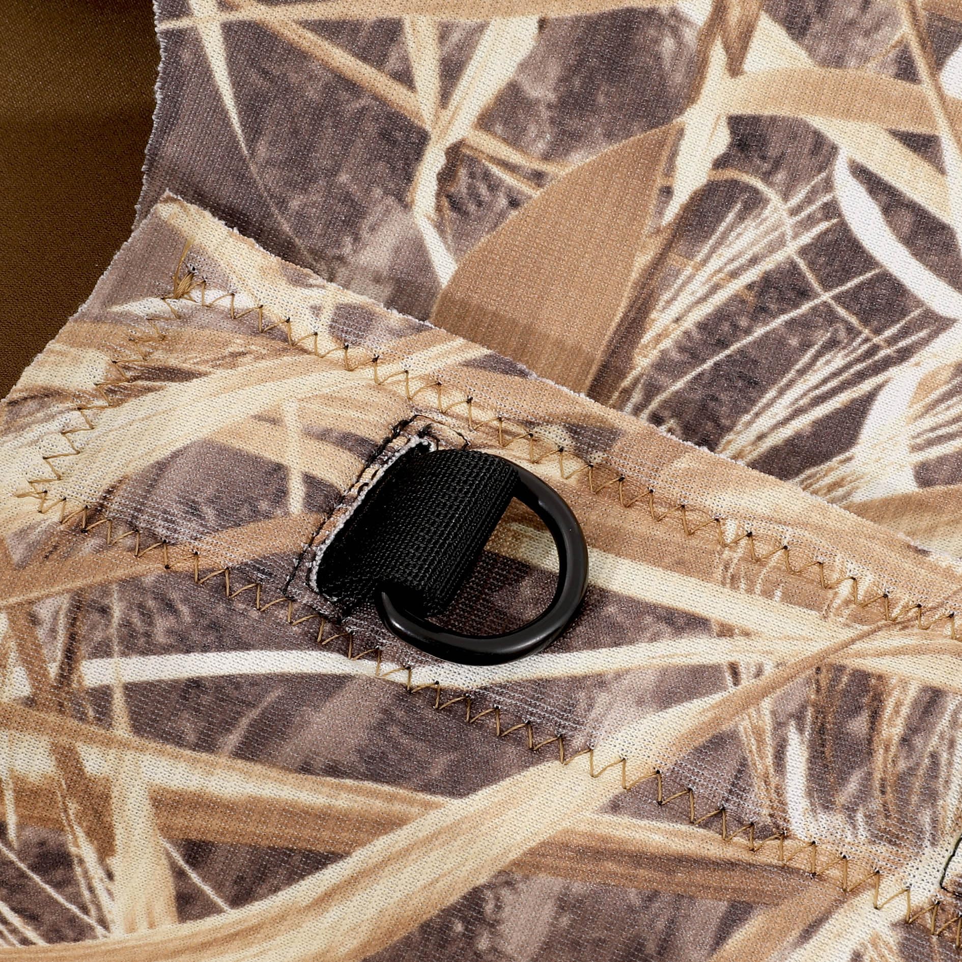 Auscamotek Neopren Hundeweste für Entenjagd - Isolierte Camouflage-Weste für Wasservögel Retriever - XXL Größe