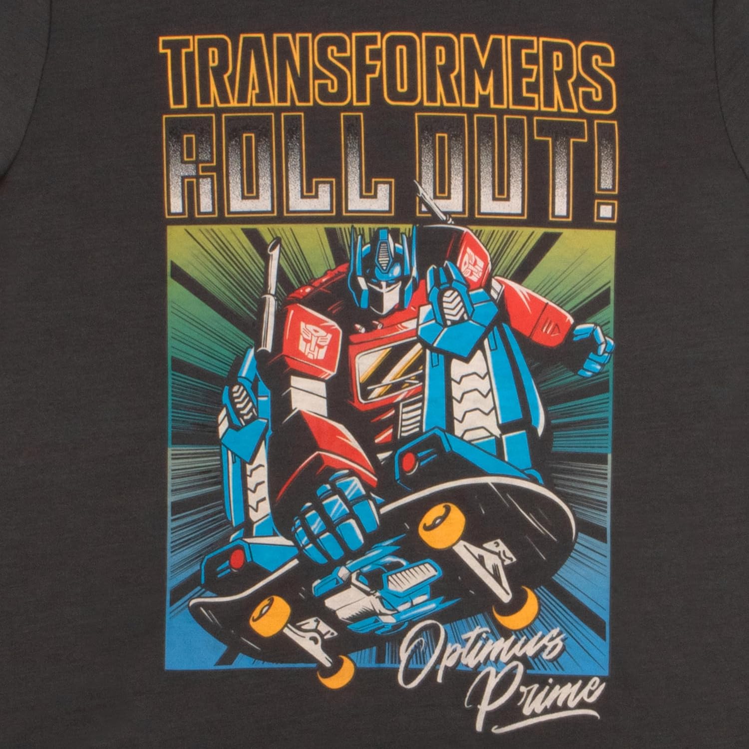 Transformers Boys 5-12 Blue Cotton Blend Modern Short Sleeve Shirt Tank Top and Shorts 3 Pack Bundle Set for Kids - Image 3