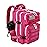 LHI Tactical Military Backpack for Men and Women 25L Army Assault Pack Bag Large Rucksack with Molle System-Rose red