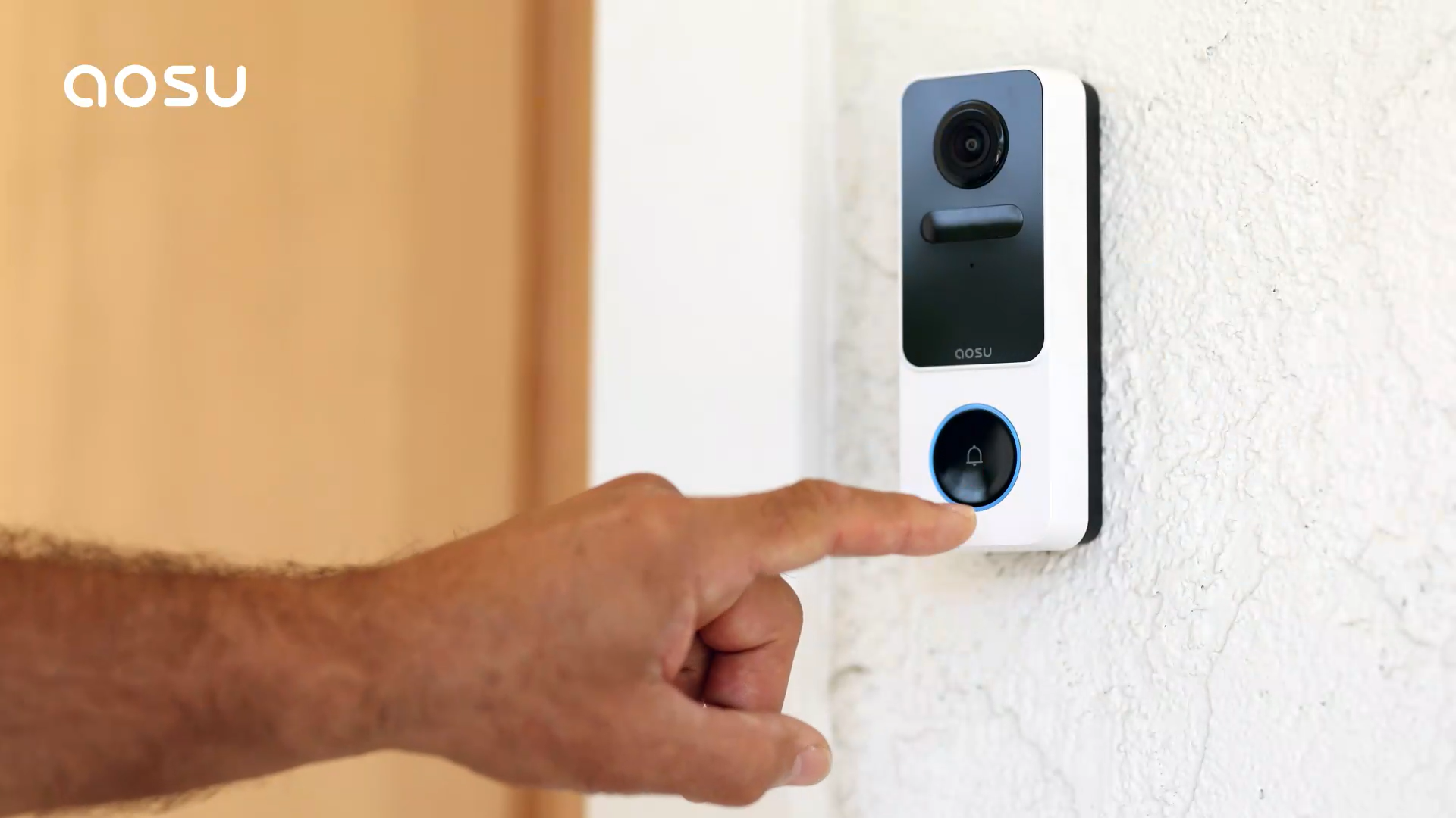 Sonnette sans Fil avec Camera UCOCARE 2K HD - Détection Humaine AI