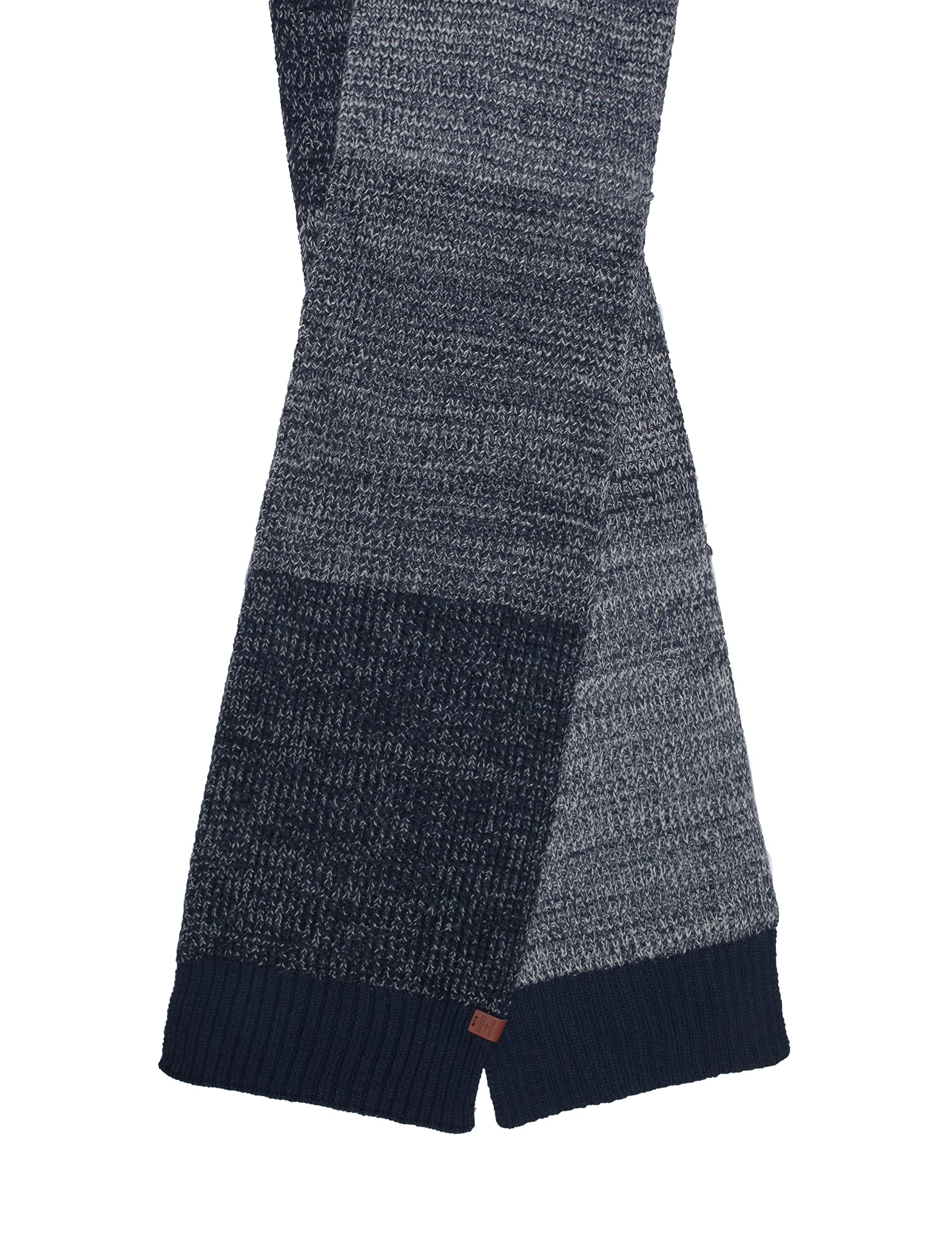 BICKLEY AND MITCHELL 61050-02-33-Bufanda para Hombre Bickley + Mitchell Color Block 61050-02-33-Bloque, Azul, Talla única
