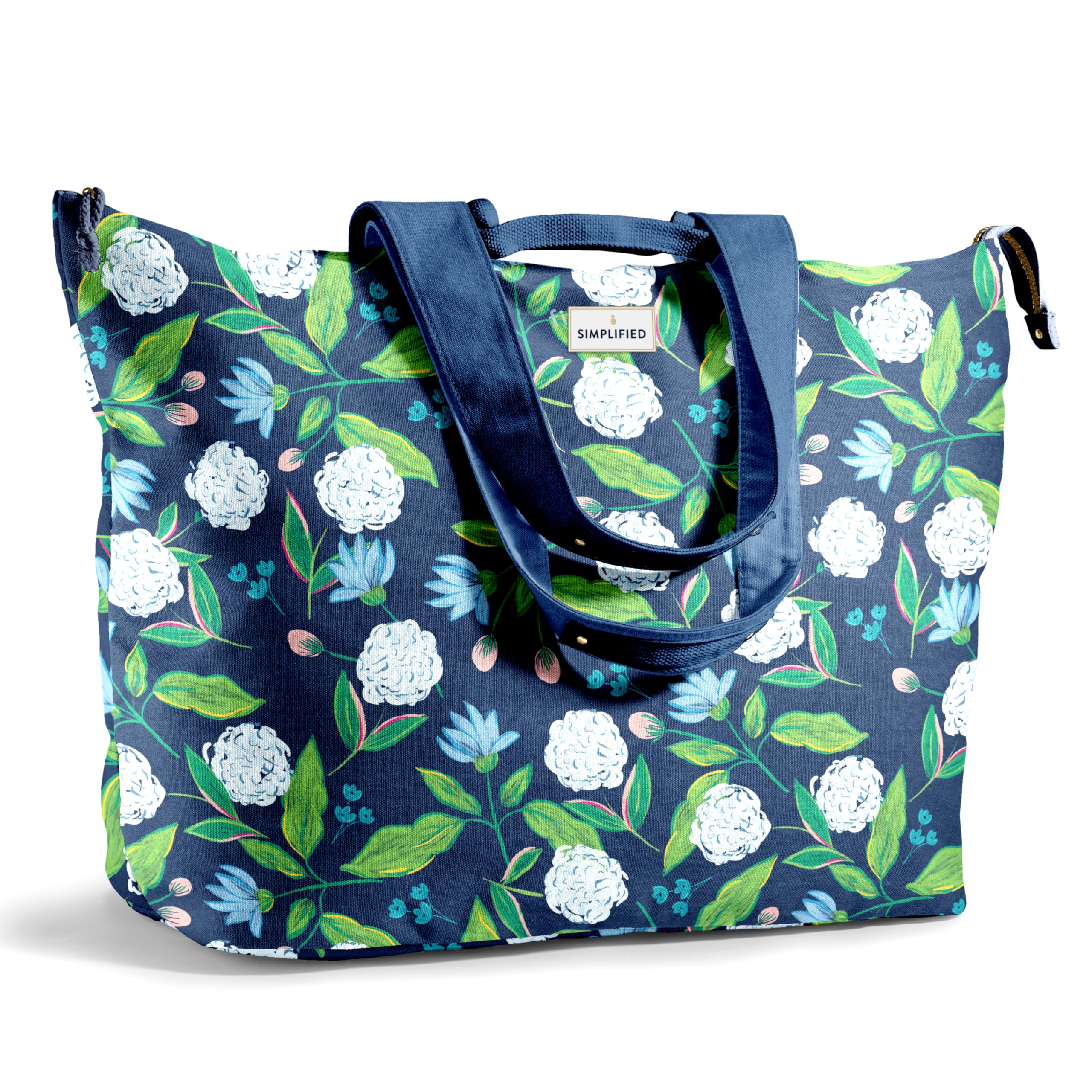 Fit Fresh Large Beach Bag for Women - Extra Large Travel Tote With Pockets