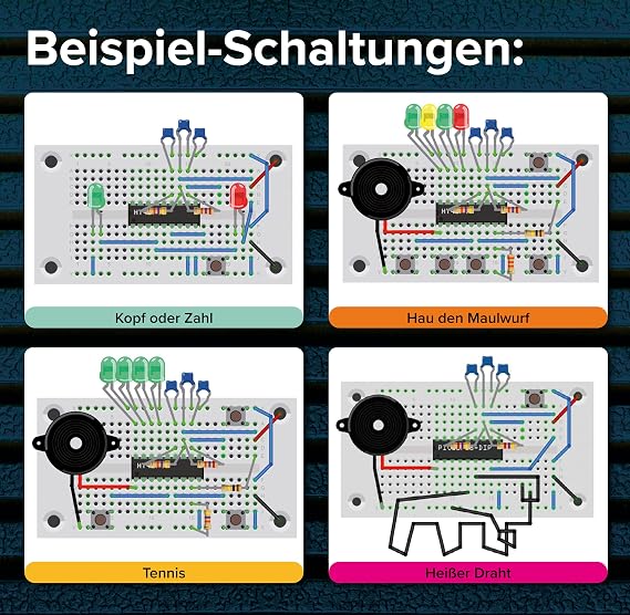 FRANZIS 67150 - Electronic Retro Games Advent Calendar 2020 24 Games of the 70s and 80s to Build Yourself without Soldering A New Craft Fun Every Day Recommended from 14 Years.