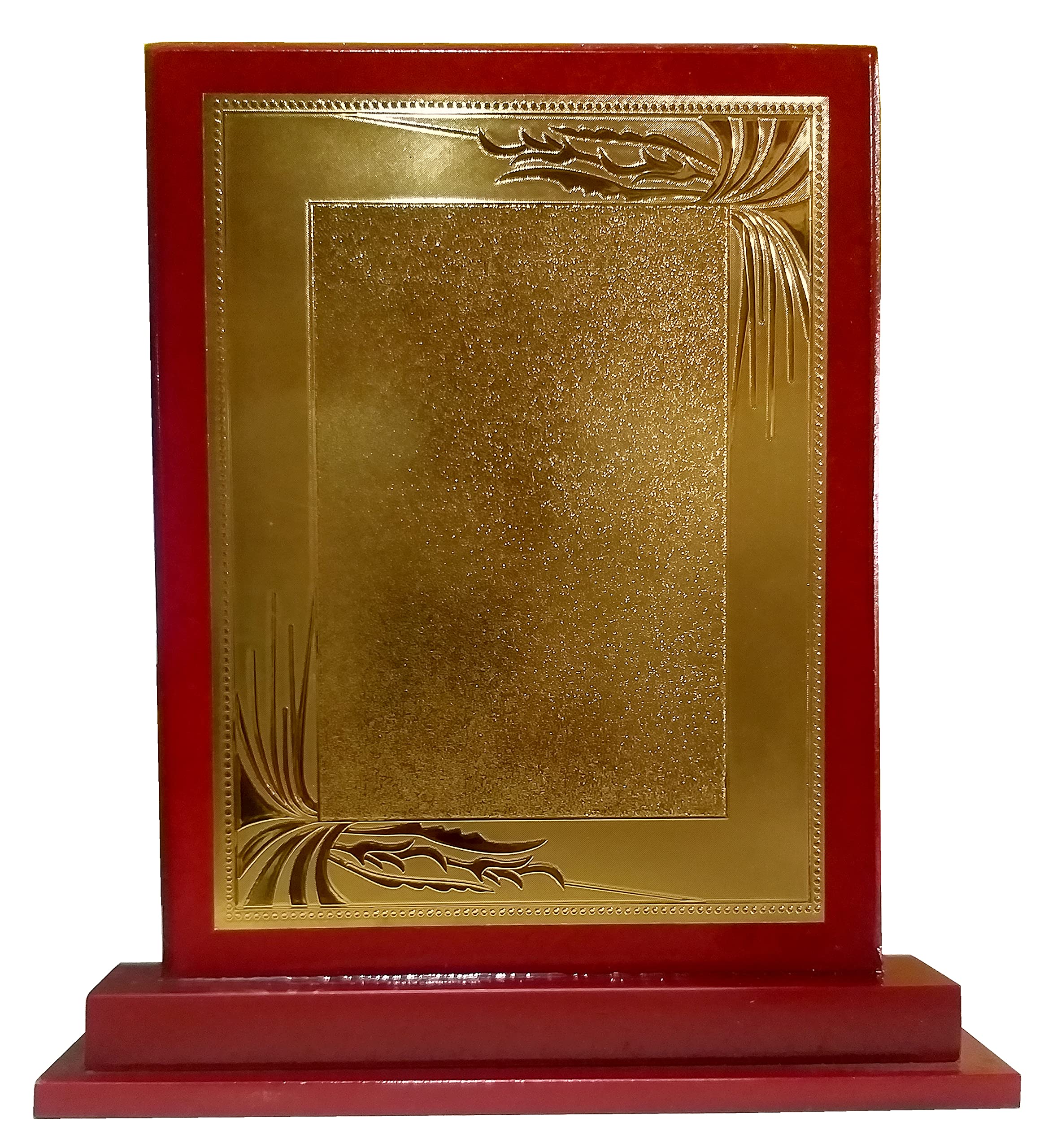 Be Win Wooden Red Rectangle 10X7 in Momentos with in Gold Foil for Sports Event, Functions & Other Events-picture-32