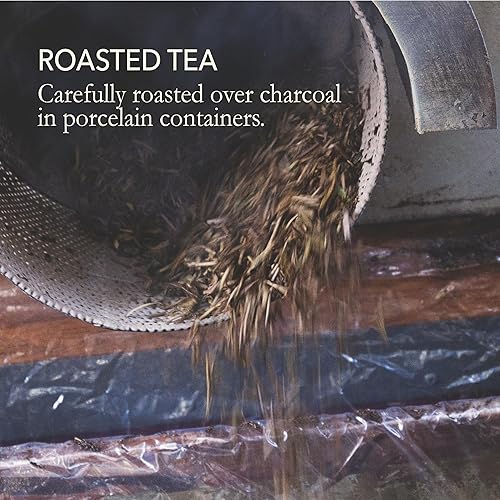 Miniatura 6 de Japanese Green Tea Co. Hojicha Té verde japonés tostado de hojas sueltas de Arahataen Farms - Té verde orgánico enriquecido con catequina con bajo