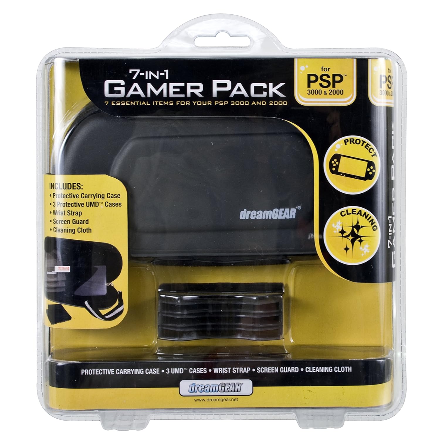 dreamGEAR PSP 7-in-1 Gamer Pack : Video Games