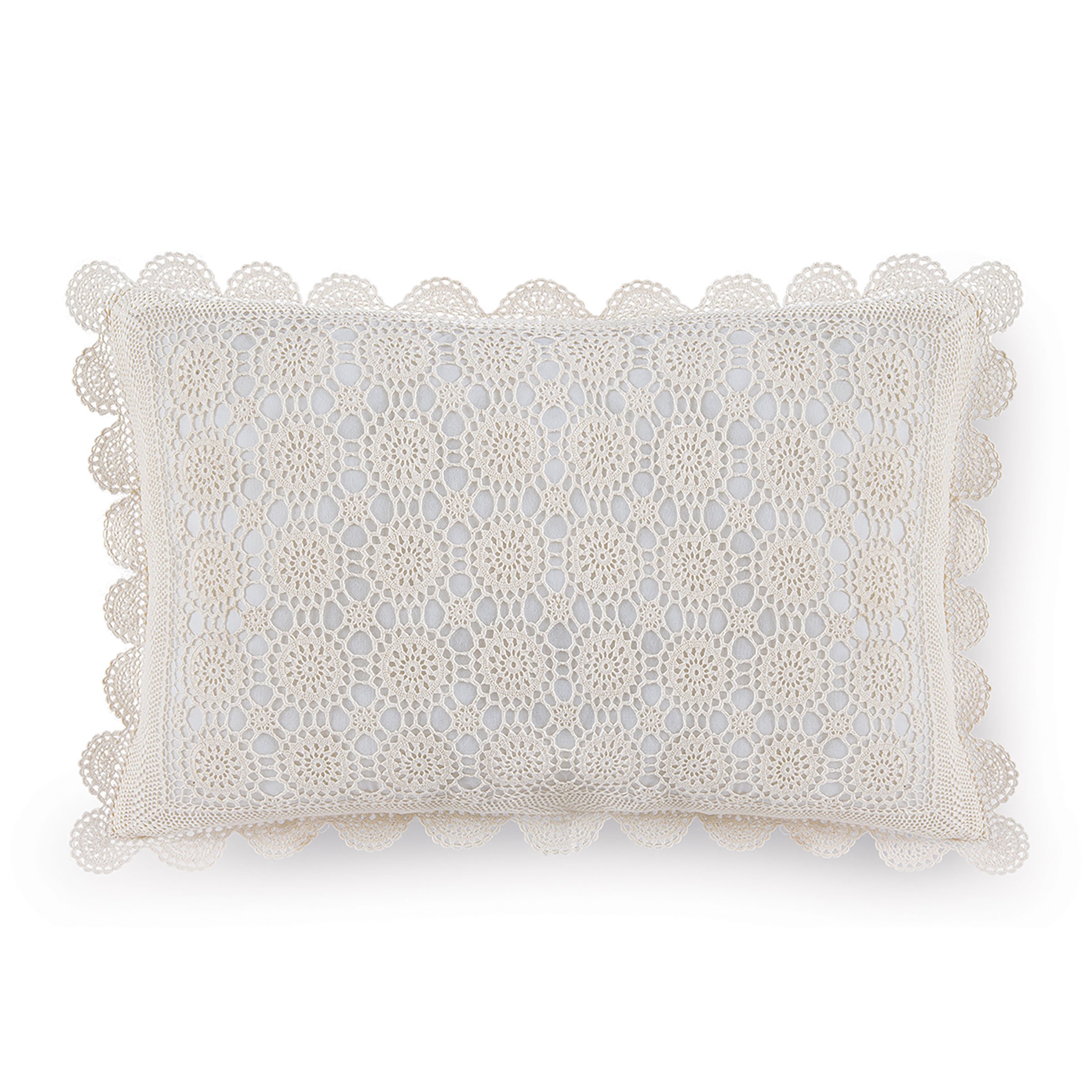 Crochet Lace Pillow Free Patterns