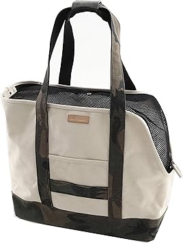 Amazon Wan Travel １０ｋｇ以上対応 ドッグキャリーバッグ 小型犬 中型犬 ナチュラルキャンバスコットン素材 犬 猫 動物 トート Wan Travel キャリーバッグ スリング 通販
