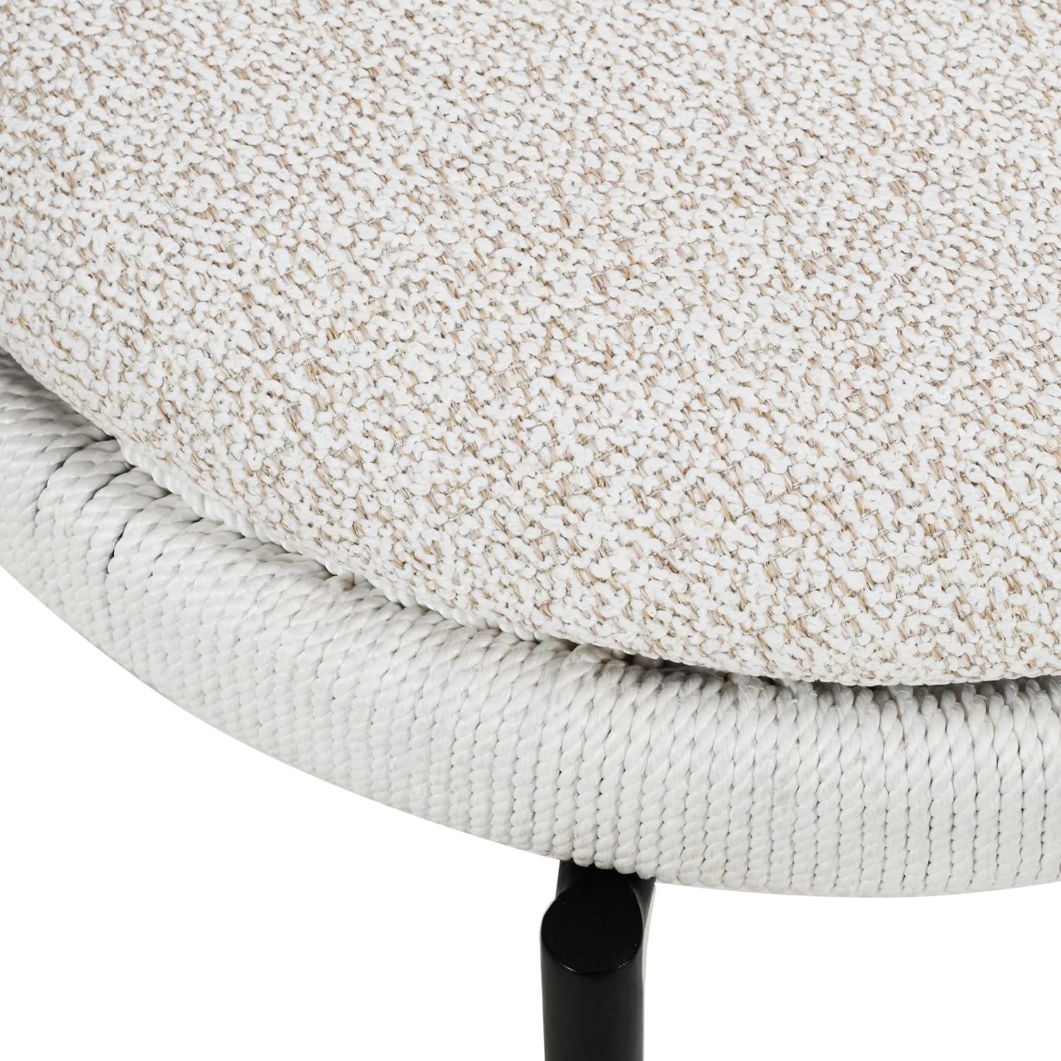 Tov Furniture Pansy Cream Outdoor Dining Chair