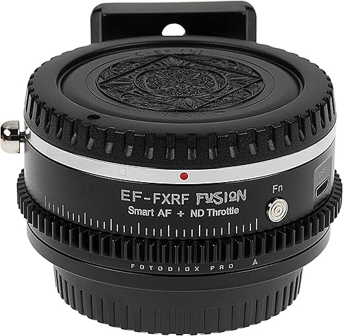 Miniatura 5 de Vizelex FUSION ND - Adaptador inteligente de acelerador compatible con lentes Canon EF Full Frame en cámaras Fujifilm X-Mount