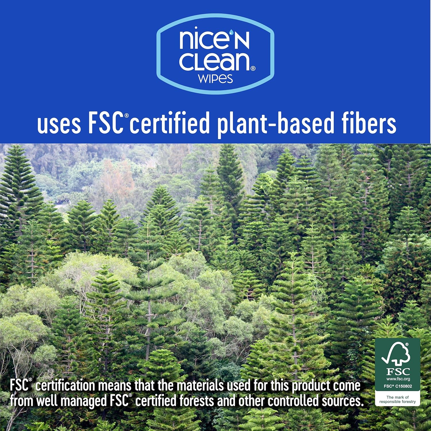 Nice 'N CLEAN Extra Large Flushable Wipes | 40% Larger Wipes | 6.8" x 7.5" Unscented XL Adult Wet Wipes | Septic and Sewer Safe | Fragrance Free, Hypoallergenic, Plant Based | 180 Butt Wipes - Image 6