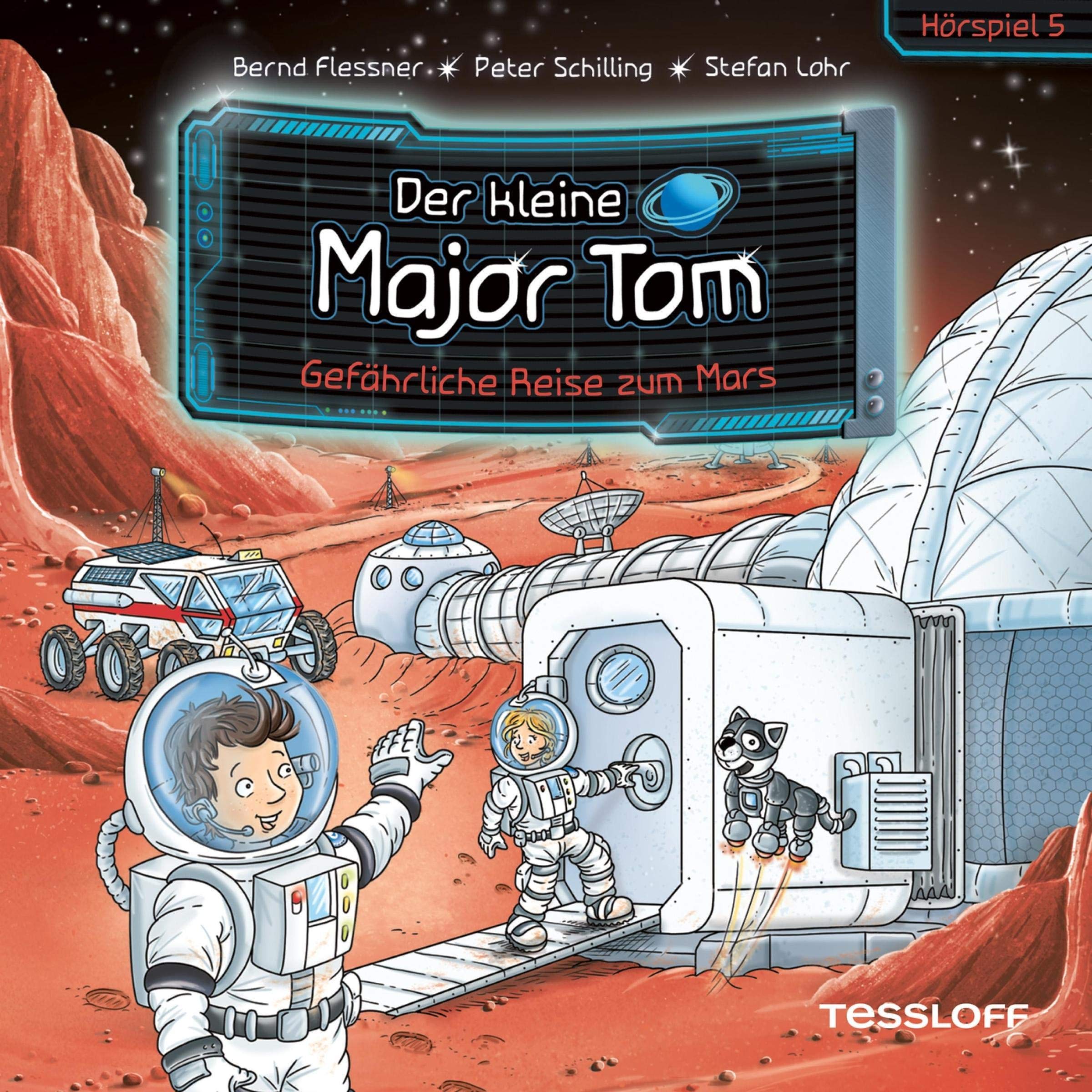 Cover art for Gefährliche Reise zum Mars