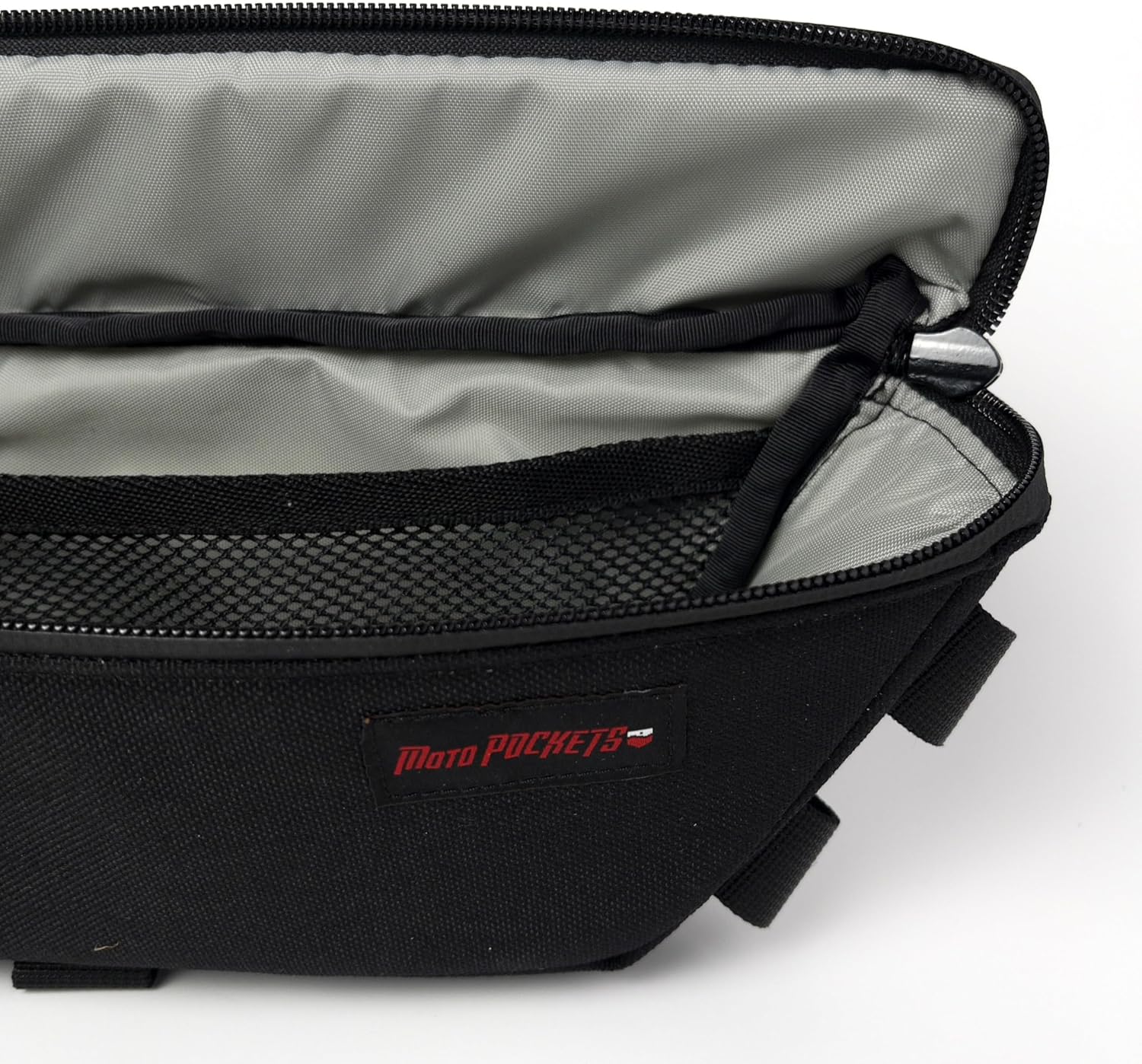 Adventure Motorcycle Handlebar Bag – 2.2L Storage Organizer for ADV & Dual Sport Bikes – Easy Access, Water-Resistant, Made in USA