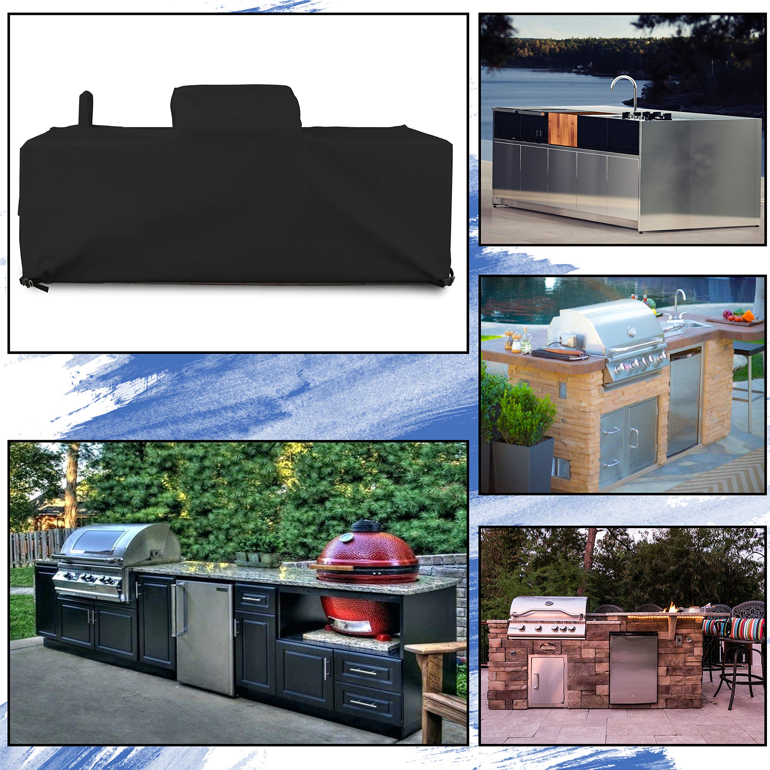 Custom Outdoor Kitchen Covers Garden Living — 304 Stainless Steel