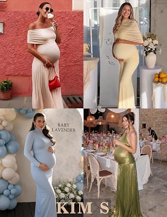 KIM S Baby Shower Essential Maternity Shapewear, Belly Support Underwear