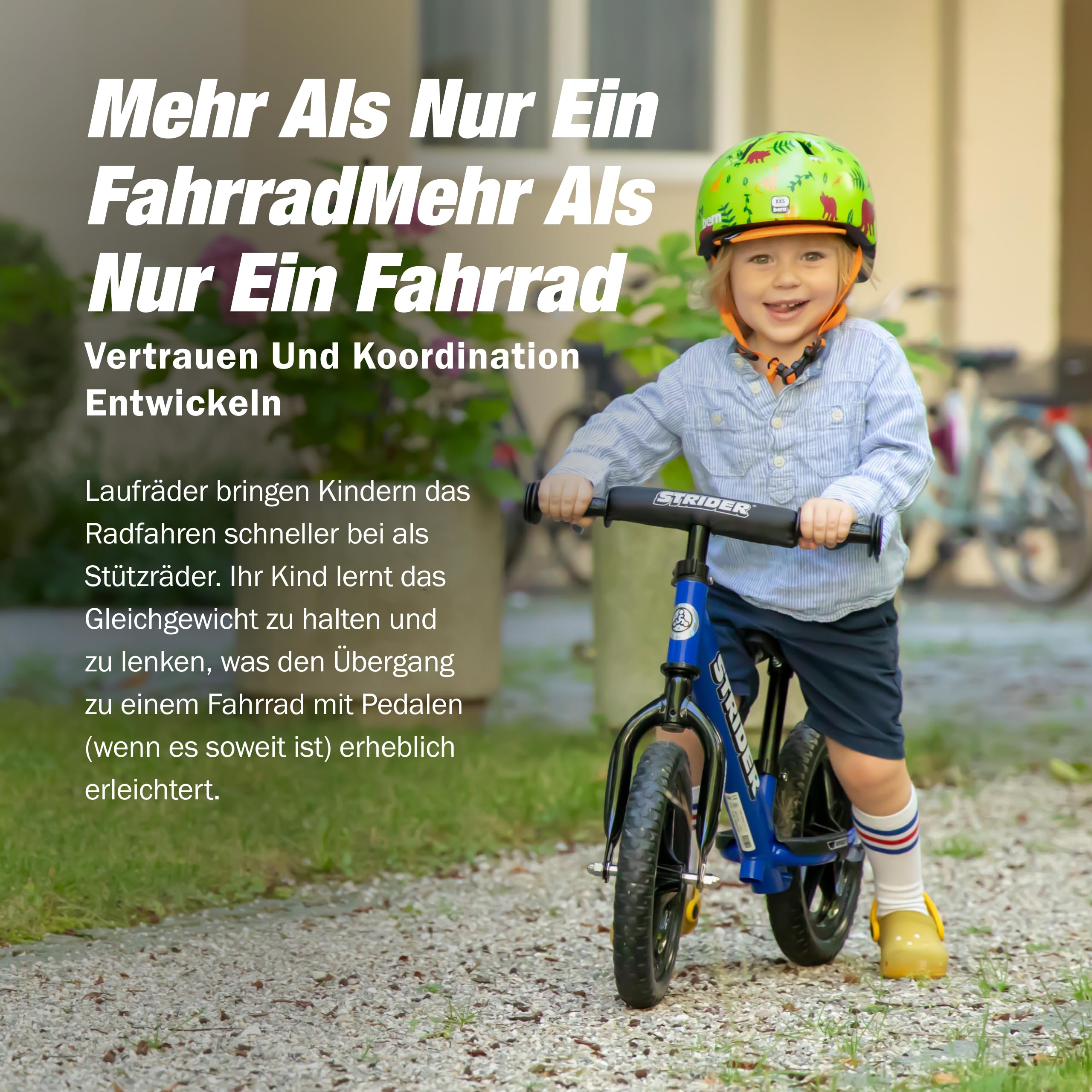 Strider - 12 Sport Balance Bike, von 18 Monaten bis zu 5 Jahren
