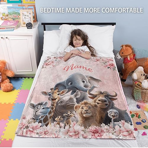 Miniatura 2 de Manta de bebé personalizada para niñas y niños, mantas de bebé personalizadas con nombre, manta de nombre de bebé para recién nacidos, niños