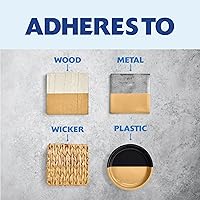 Vista 186 de Rust-Oleum Painter's Touch 1979502 - Pintura de látex, color negro brillante, 1 cuarto de galón