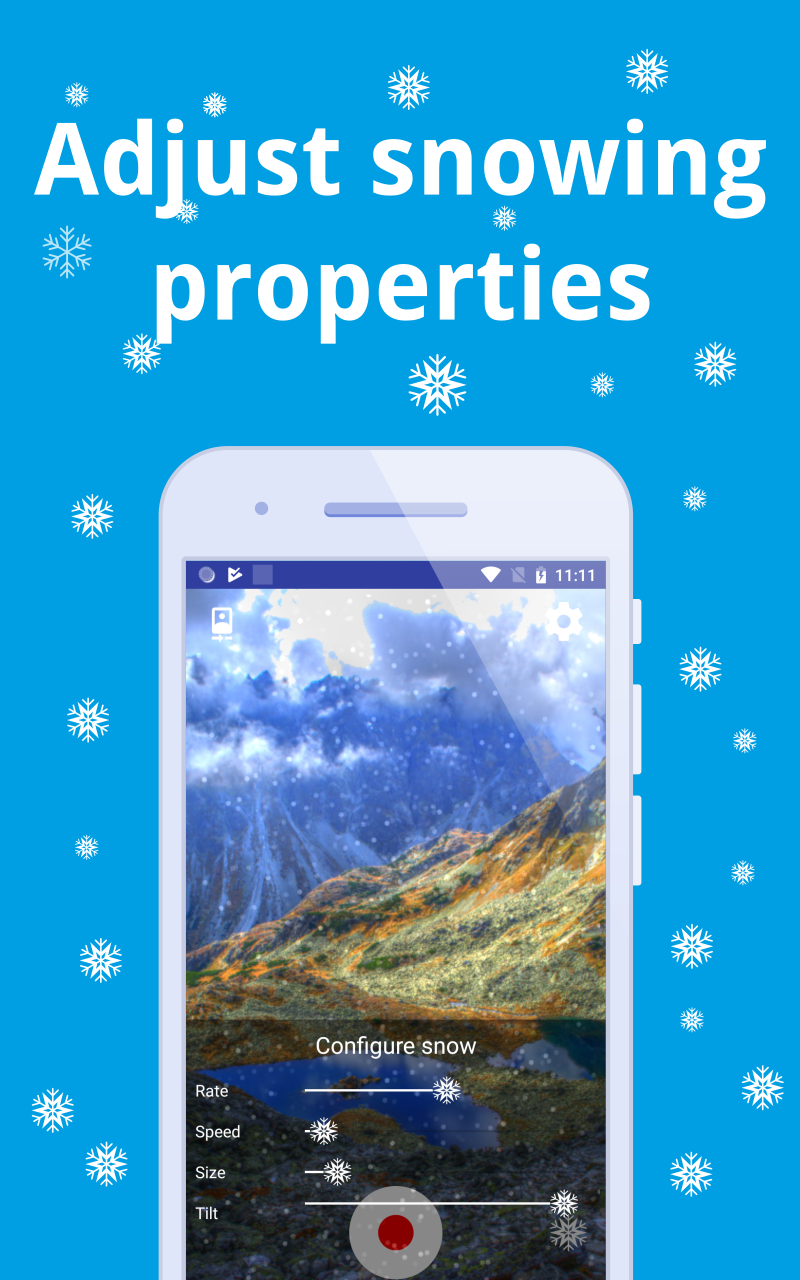 Snow Effect App Live Snow Overlay Effect - App on Amazon Appstore