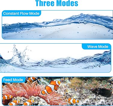 Orlushy DC-4000 Silent Swirl Controllable DC aquarium Pump 25W 1050GPH-marine wavemaker return pump with sine wave Controller for salt/Freshwater coral reef fish tank sump Circulation