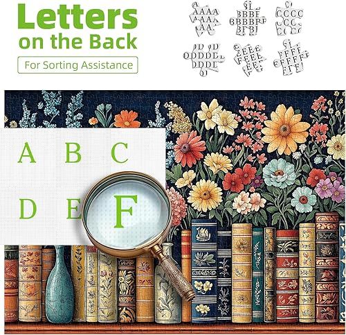 Miniatura 3 de Rompecabezas de 500 piezas de gatos de Navidad para adultos, rompecabezas festivo de animales de invierno con letras en la parte posterior, Gatos de