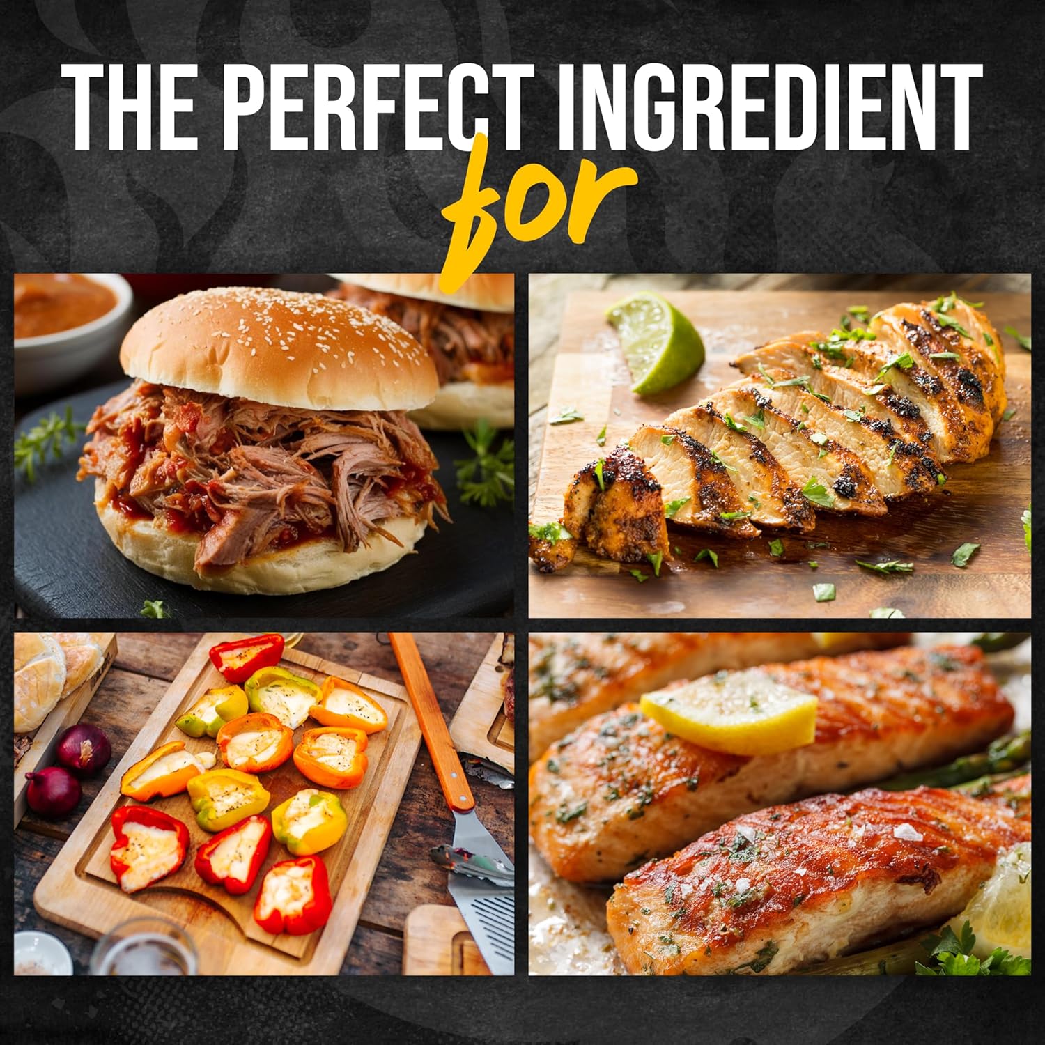 FOGO Wood Chips Variety Pack for Grilling and Smoking, 7 Flavors Including Apple, Cherry, Pecan, Oak, Post Oak, Hickory, & Mesquite, Made in USA, 1.4 lb Bags, 7-Pack