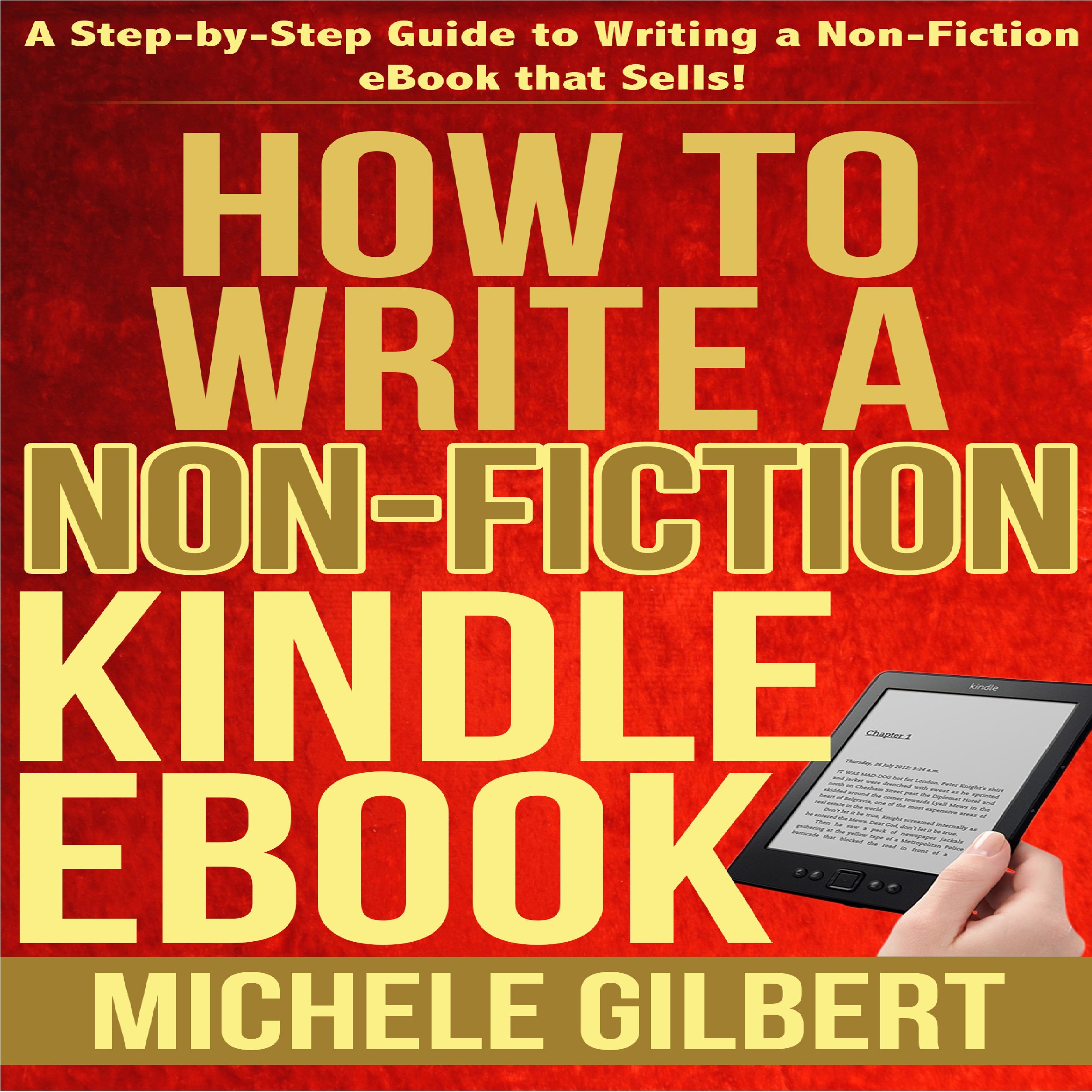Cover art for How to Write a Non-Fiction Kindle eBook