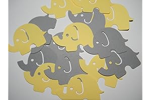 100PCS Elephant Confetti