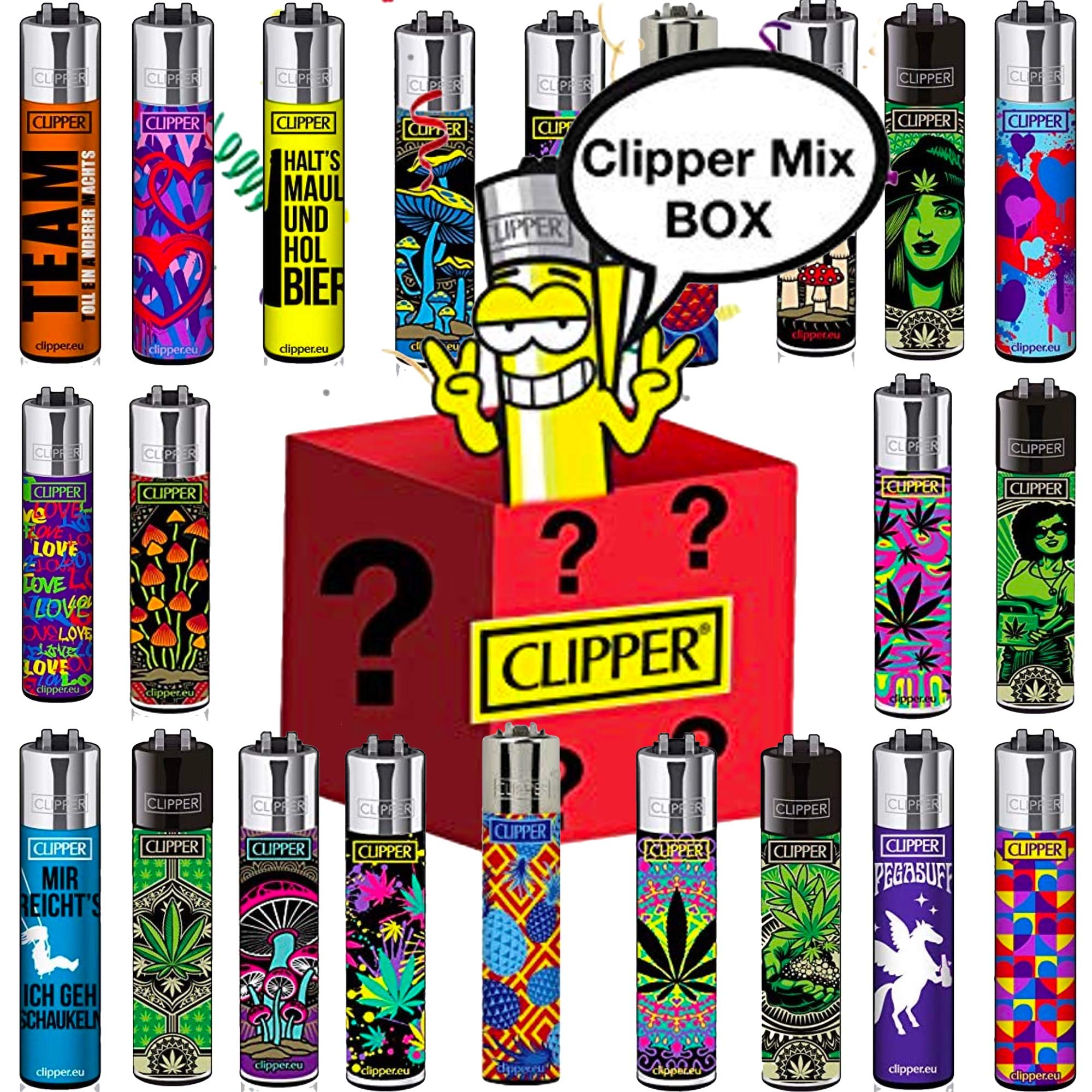 AV AVIShI Clipper Set Wundertüte Mix Plus Flaschenöffner (96)